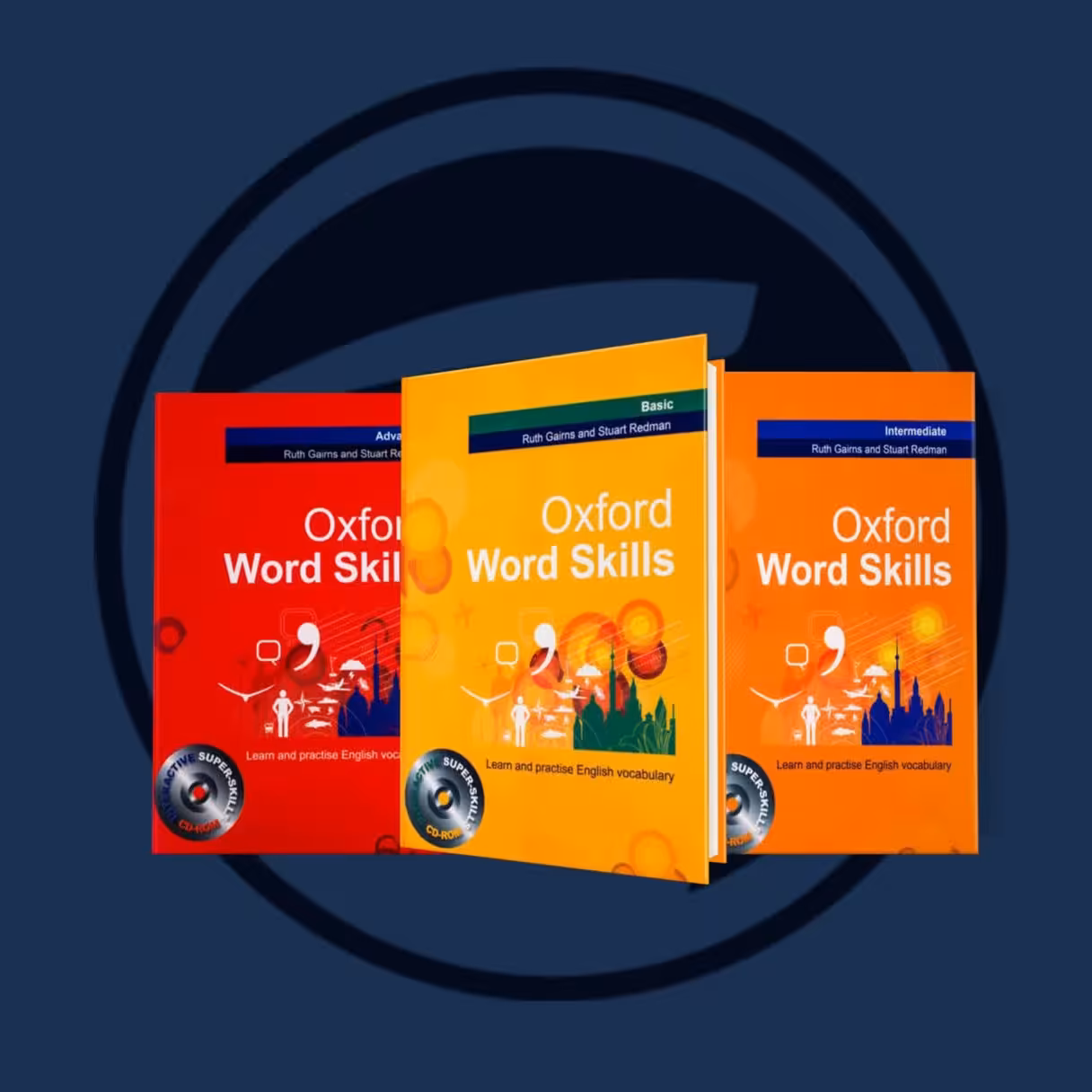 کتاب های سه جلدی Oxford Word Skills اثر Stuart Redman انتشارات Oxford