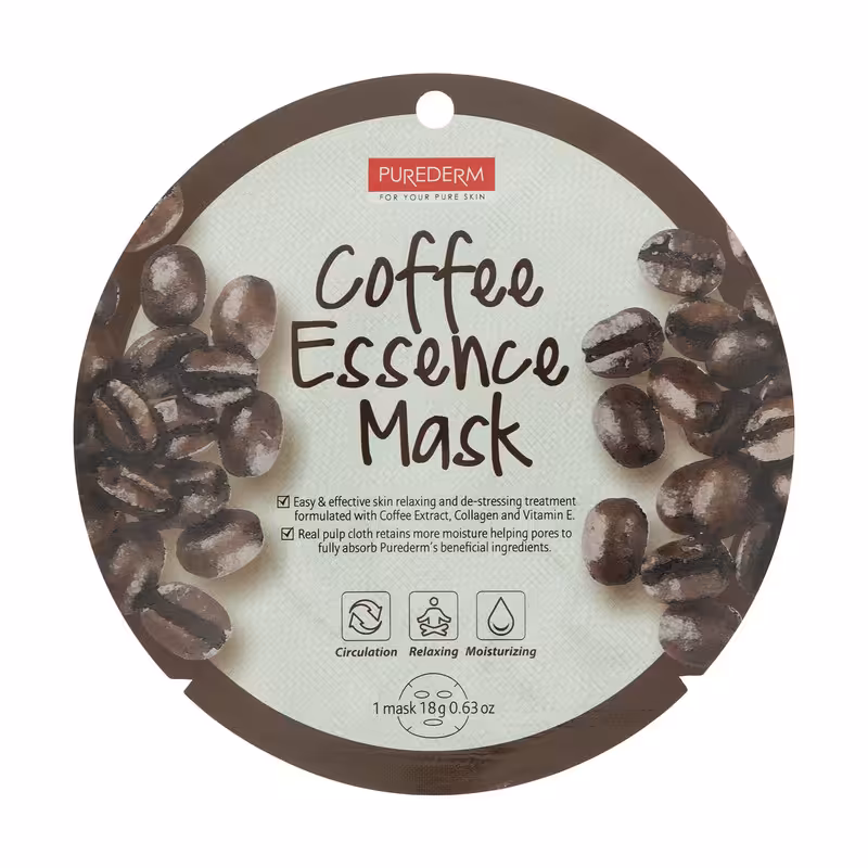 ماسک صورت پیوردرم مدل Coffee مقدار 18 گرم