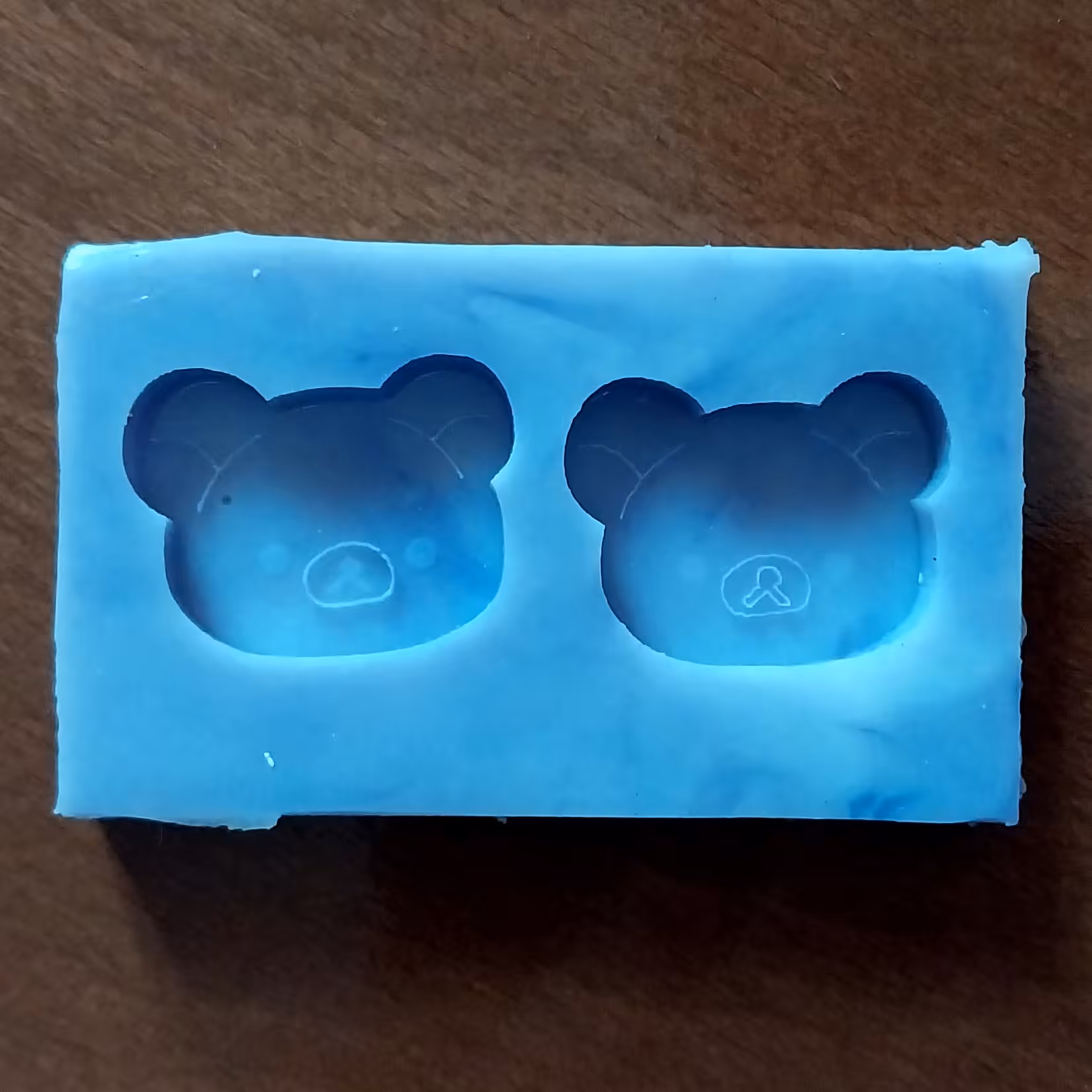 قالب سیلیکونی مدل تدی  کوچک مخصوص رزین