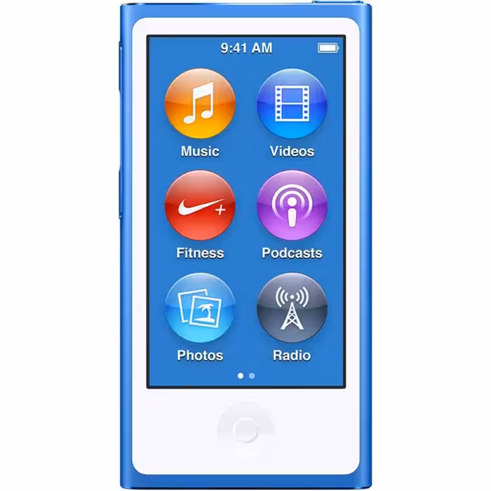 پخش کننده موسيقي قابل حمل اپل مدل iPod Nano نسل هفتم با ظرفيت 16 گيگابايت