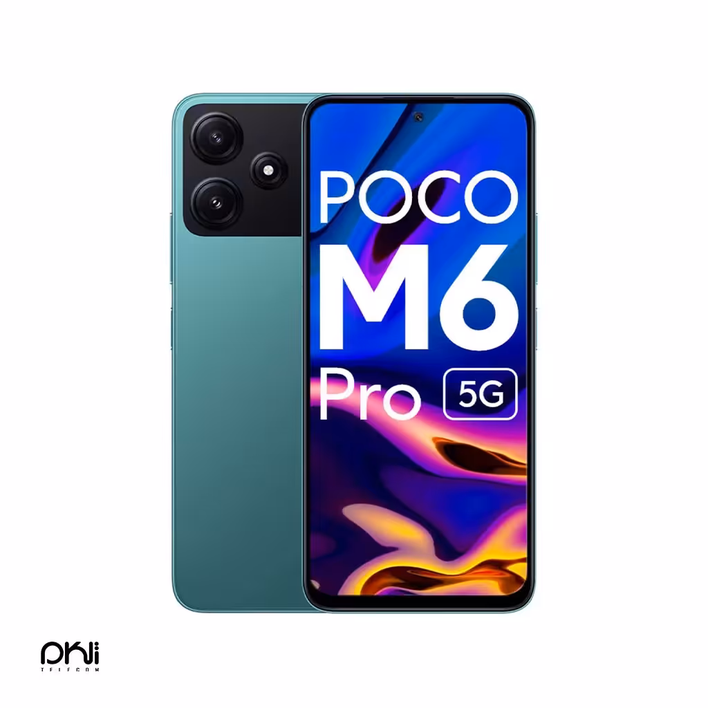 قیمت گوشی شیائومی Poco M6 Pro 5G حافظه 512 و رم 12 گیگابایت - تلکام