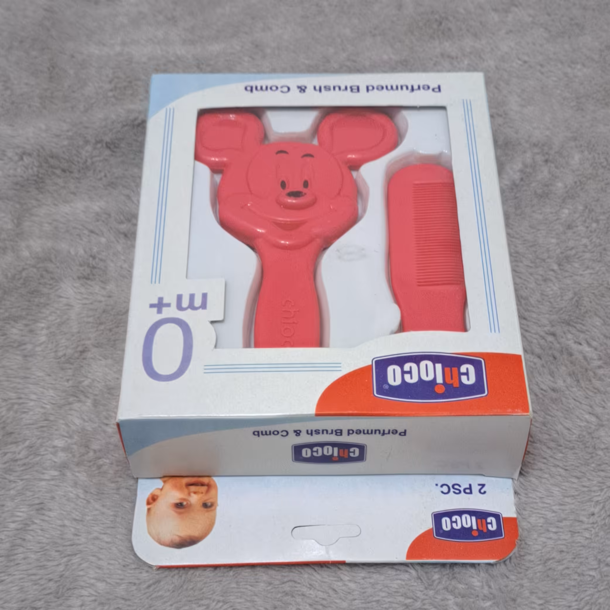 شانه و برس نوزاد رنگ جگری