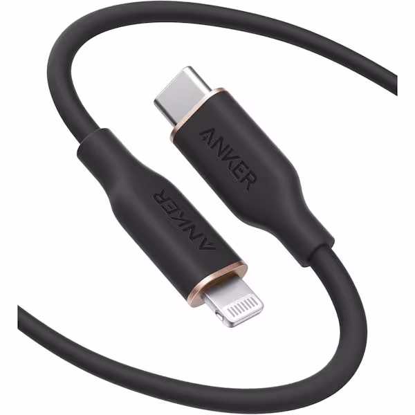 کابل تبدیل USB-C به Lightning انکر مدل A8663 طول 1.8 متر