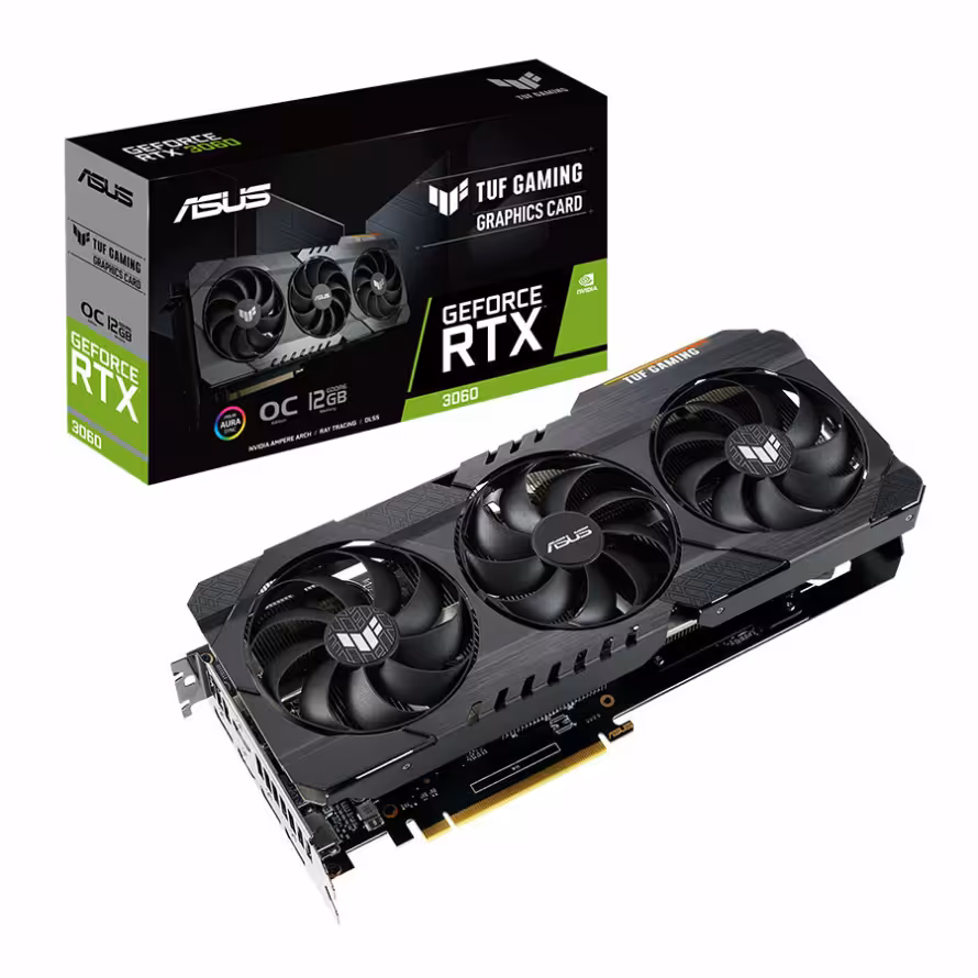 کارت گرافیک ایسوس TUF RTX 3060 O12G V2