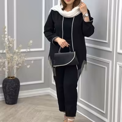 مانتو مجلسی مازاراتی مدل نورا - 2453