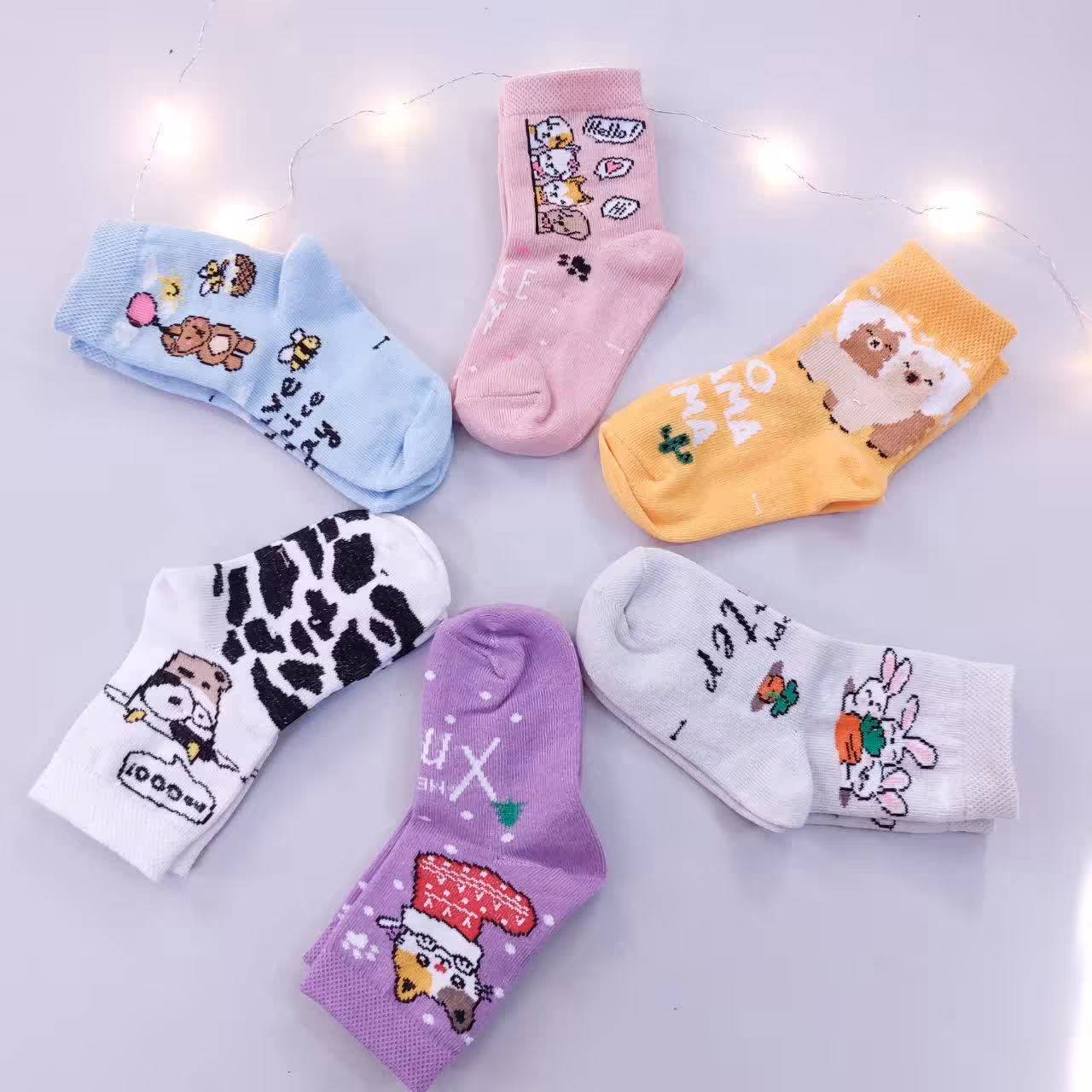 جوراب نیم ساق حیوانات 