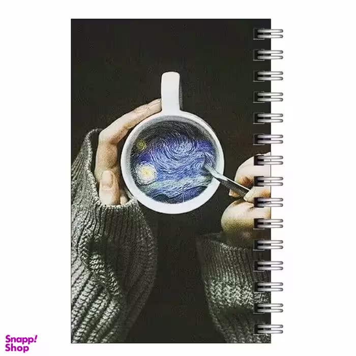 دفترچه یادداشت 60 برگ مدل To Do List طرح نوشیدنی شب ستاره باران کد 5722224