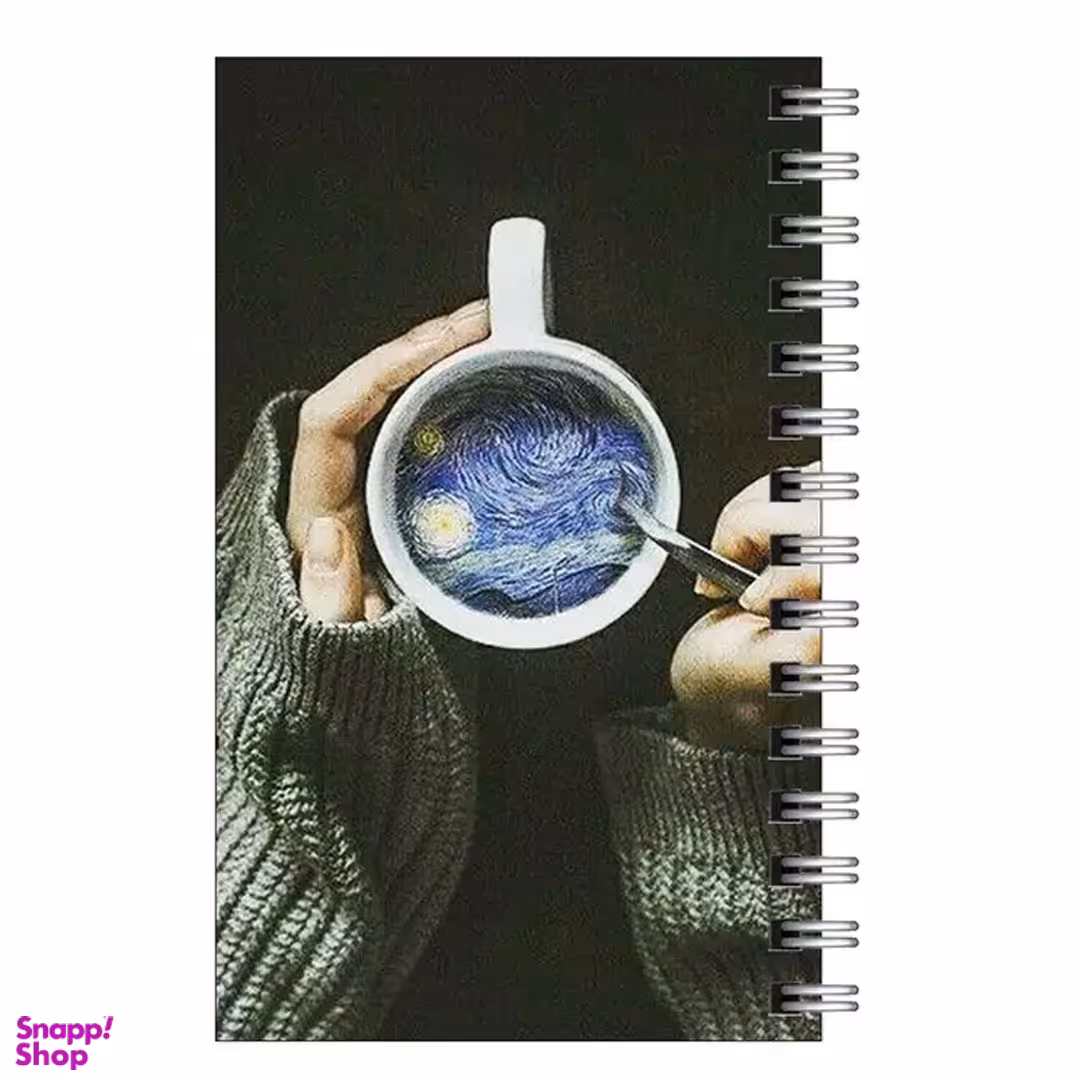 دفترچه یادداشت 60 برگ مدل To Do List طرح نوشیدنی شب ستاره باران کد 5722224