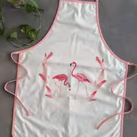 پیشبند مخمل نسوز مدل آیدین طرح 4