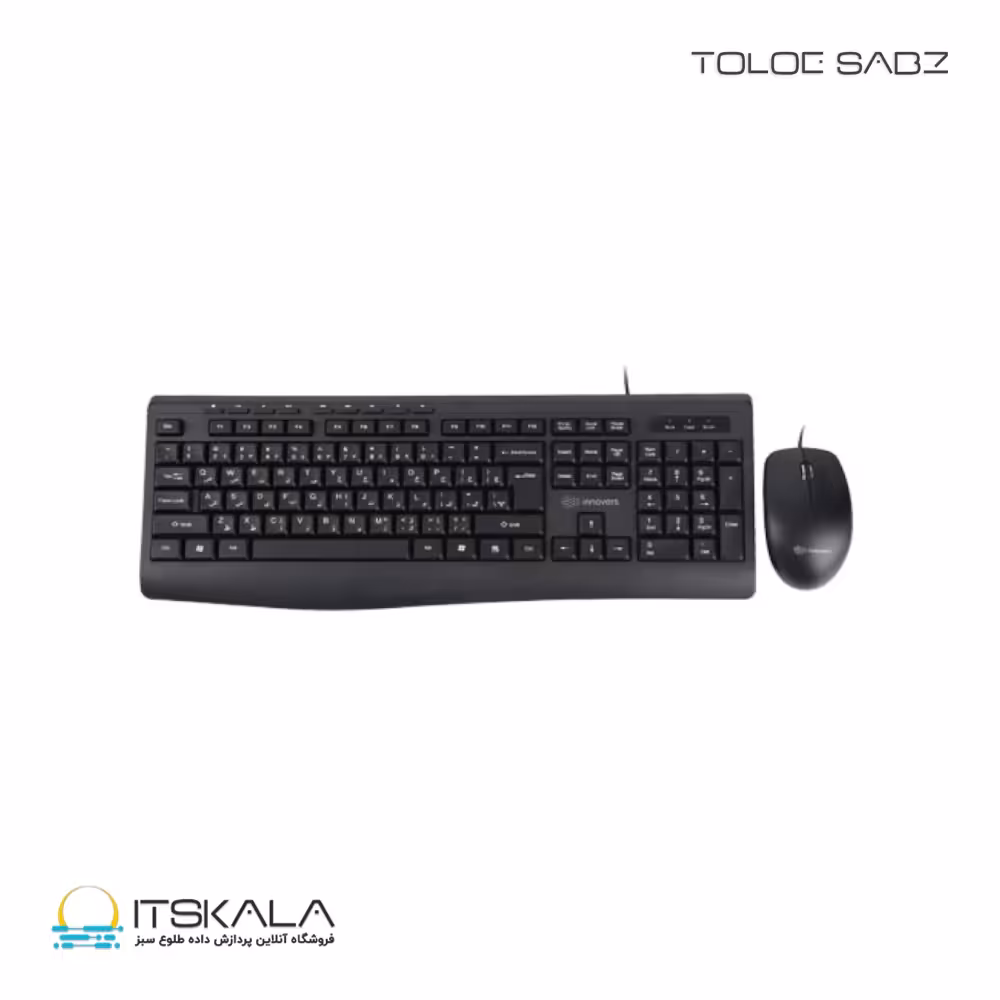 قیمت و خرید کیبورد و ماوس اینوورس مدل IMK-680 | ITSKALA