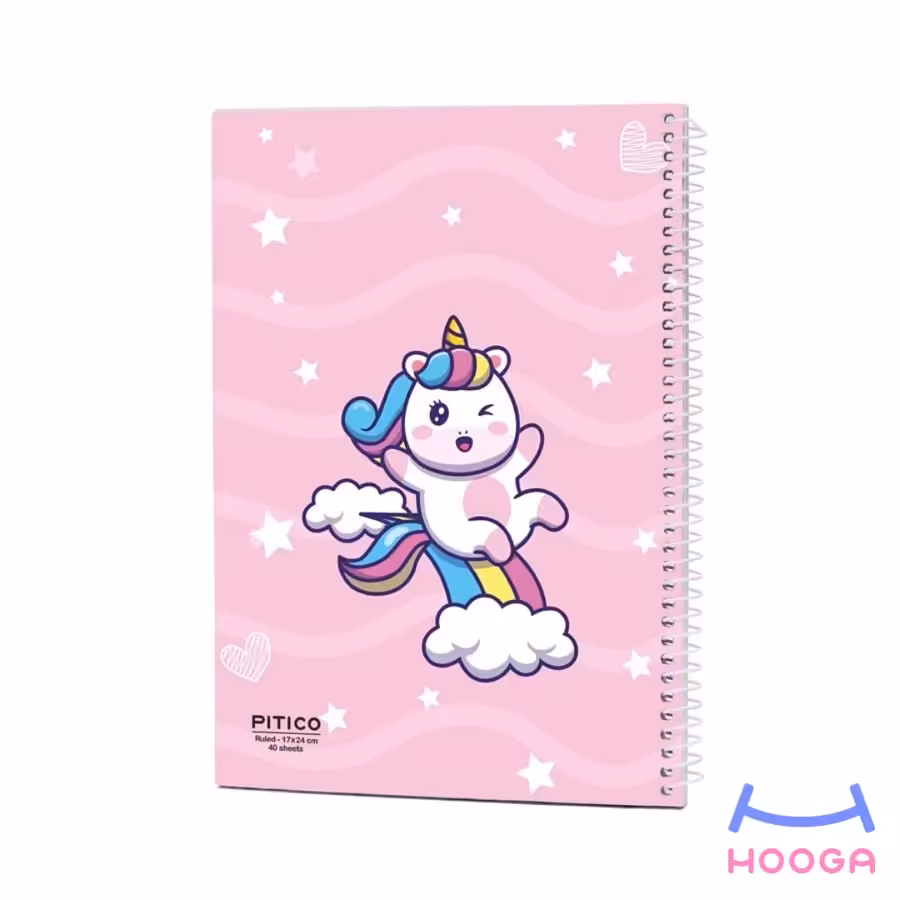 دفتر مشق 40 برگ سری یونیکورن
