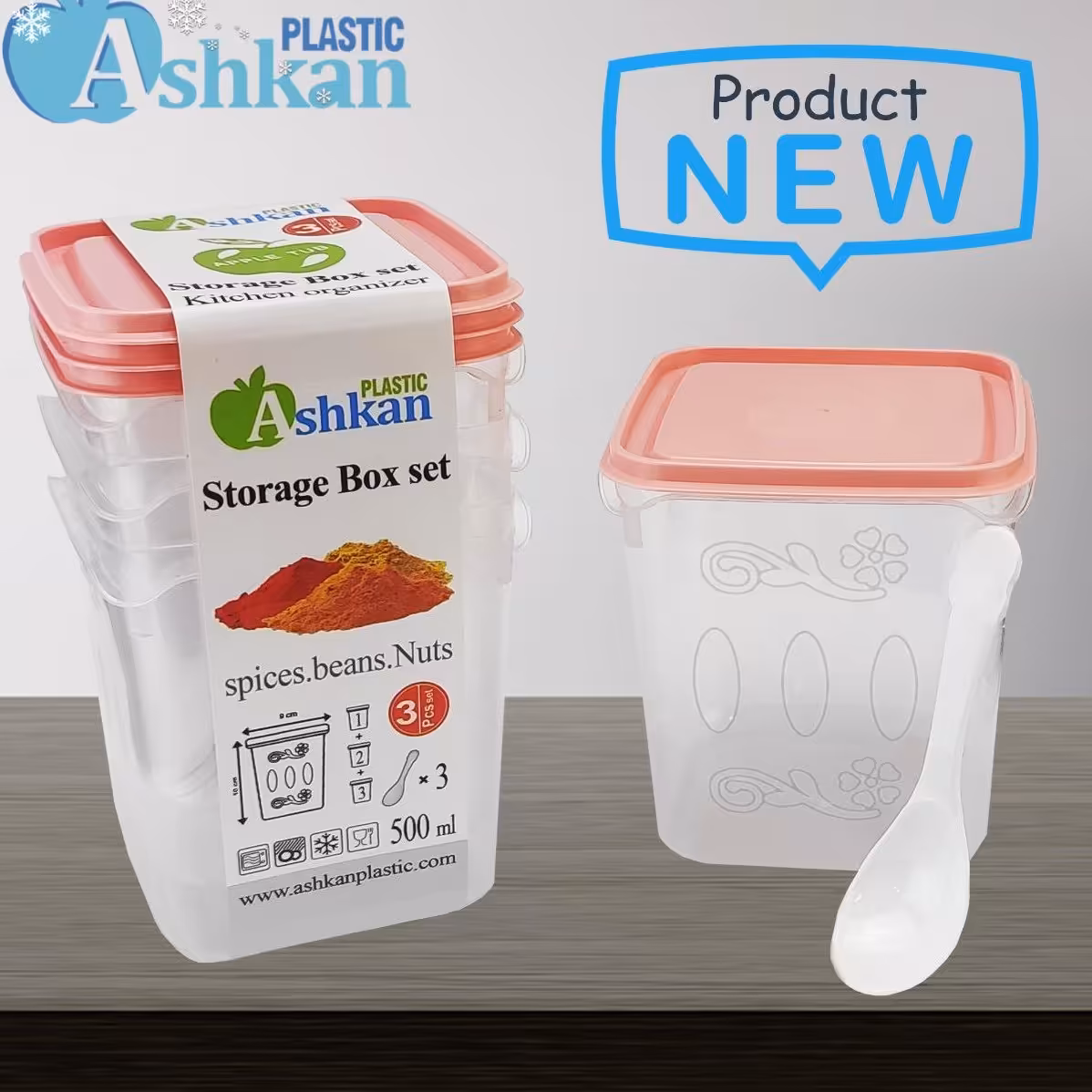 جا ادویه 3 عددی