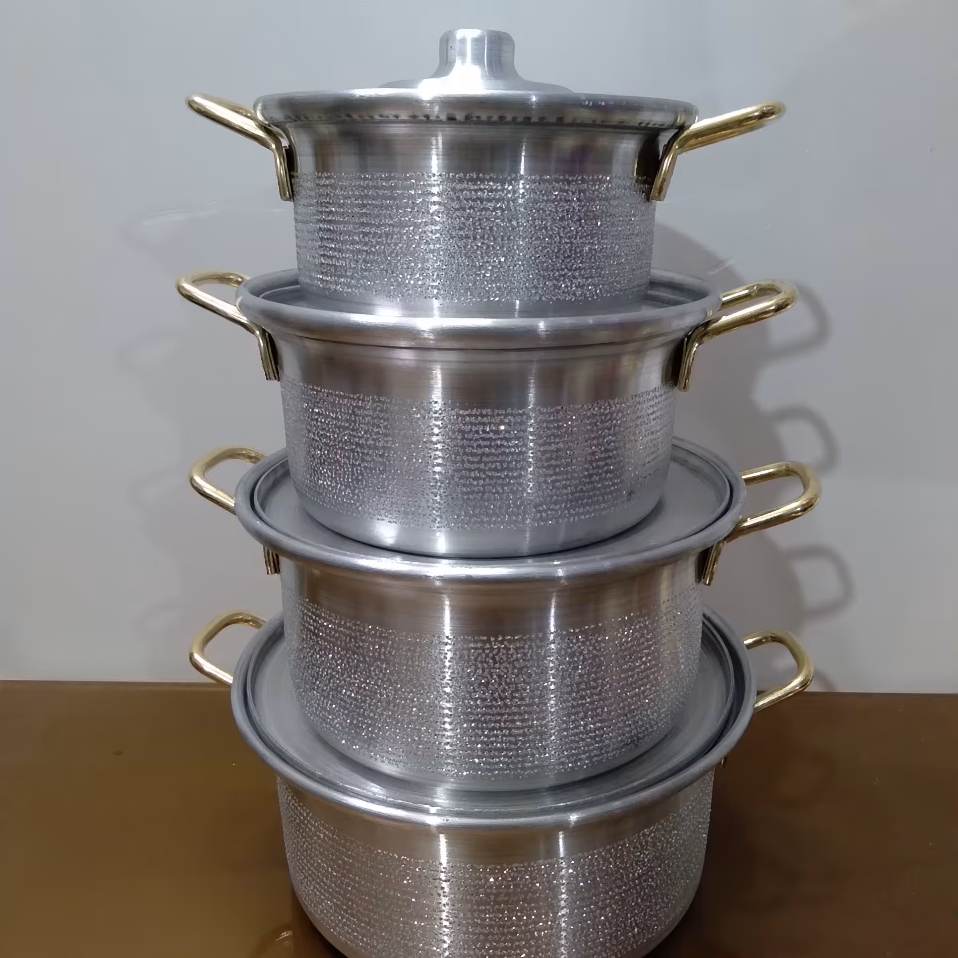 سرویس قابلمه کودک دسته طلایی سوزنی