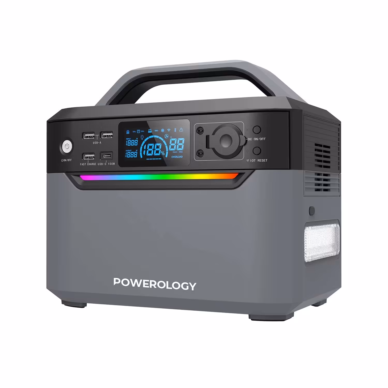 پاور استیشن پاورولوژی مدل Powerology 120000mAh Portable Power Generator PPBCHA39