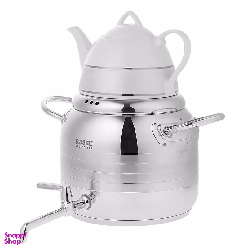 ست کتری و قوری شیر دار راسل کد 107