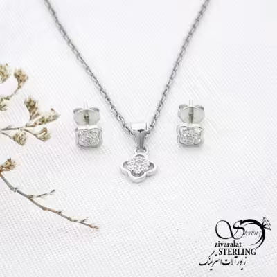 نیمست گل با نقره ایتالیایی و کد 13227