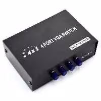 دیتاسوئیچ 4 پورت VGA کلید دار 4-15 پی نت P-Net