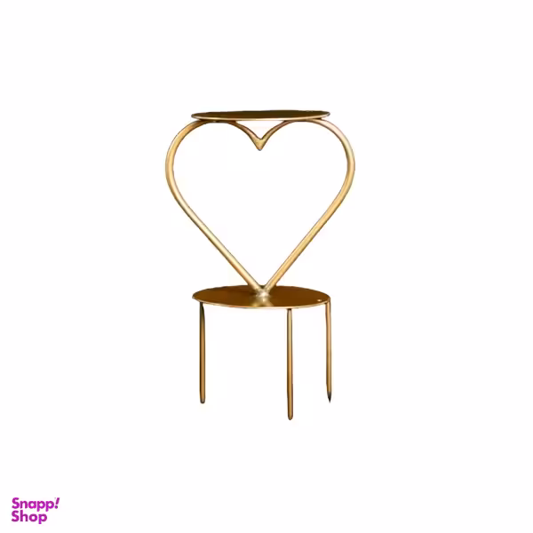 استراکچر کیک طرح قلب معلق