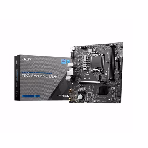 مادربرد ام اس آی مدل PRO B660M-E DDR4