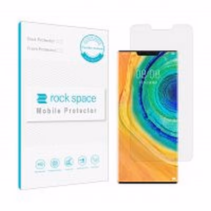 گلس نانو هیدروژل شفاف و ضد ضربه گوشی هواوی MATE 30 PRO 5G برند راک اسپیس