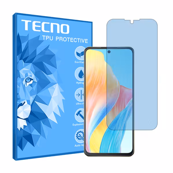 گلس اوپو F23 5G مدل هیدروژلی مات آنتی بلو برند تکنو کد S