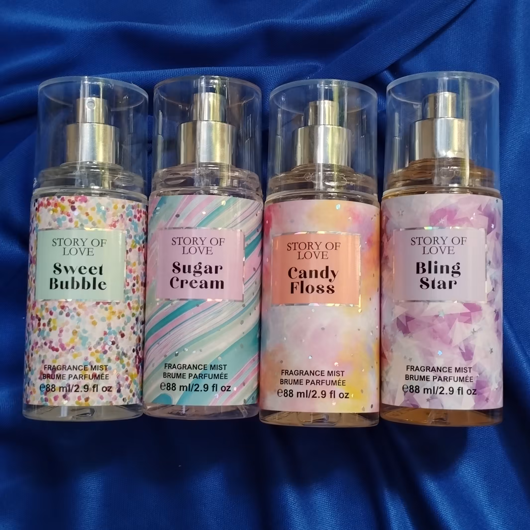 بادی اسپلش طرح آبرنگ 88 میل در 4 رایحه 