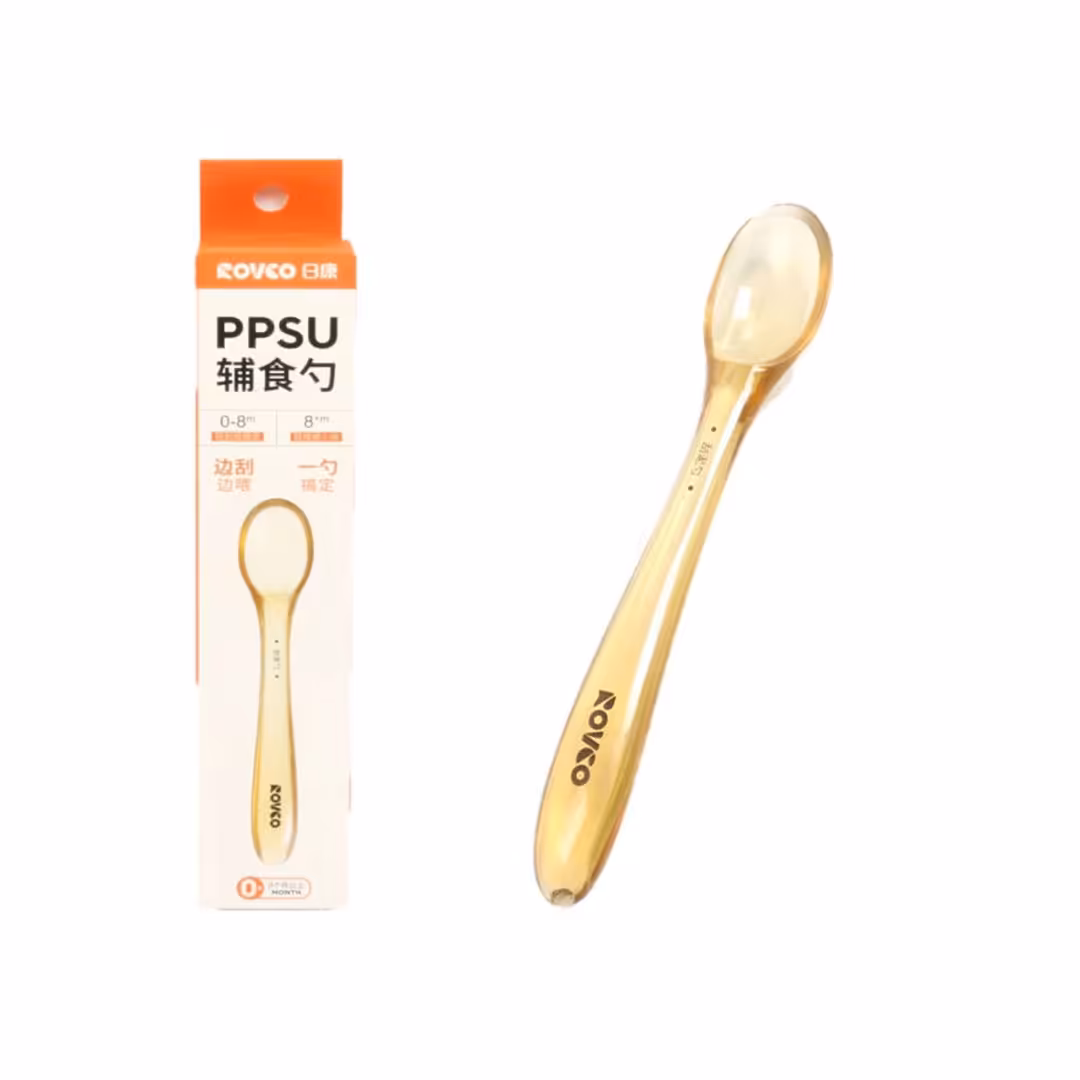 قاشق نوزادی موم عسل قابدار رووکو Rovco