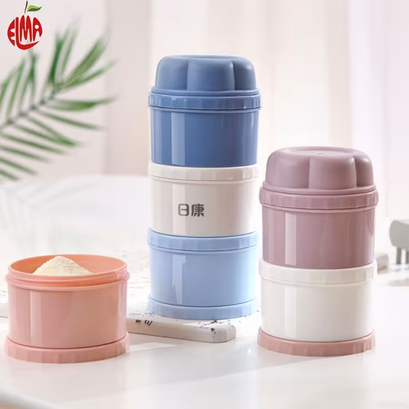 ظرف 3 عددی نگهداری غذا و شیر خشک رووکو Rovco