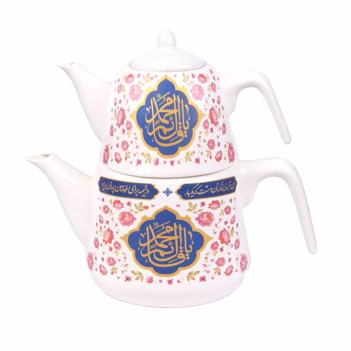 ست کتری قوری با شعار یا قایم آل محمد