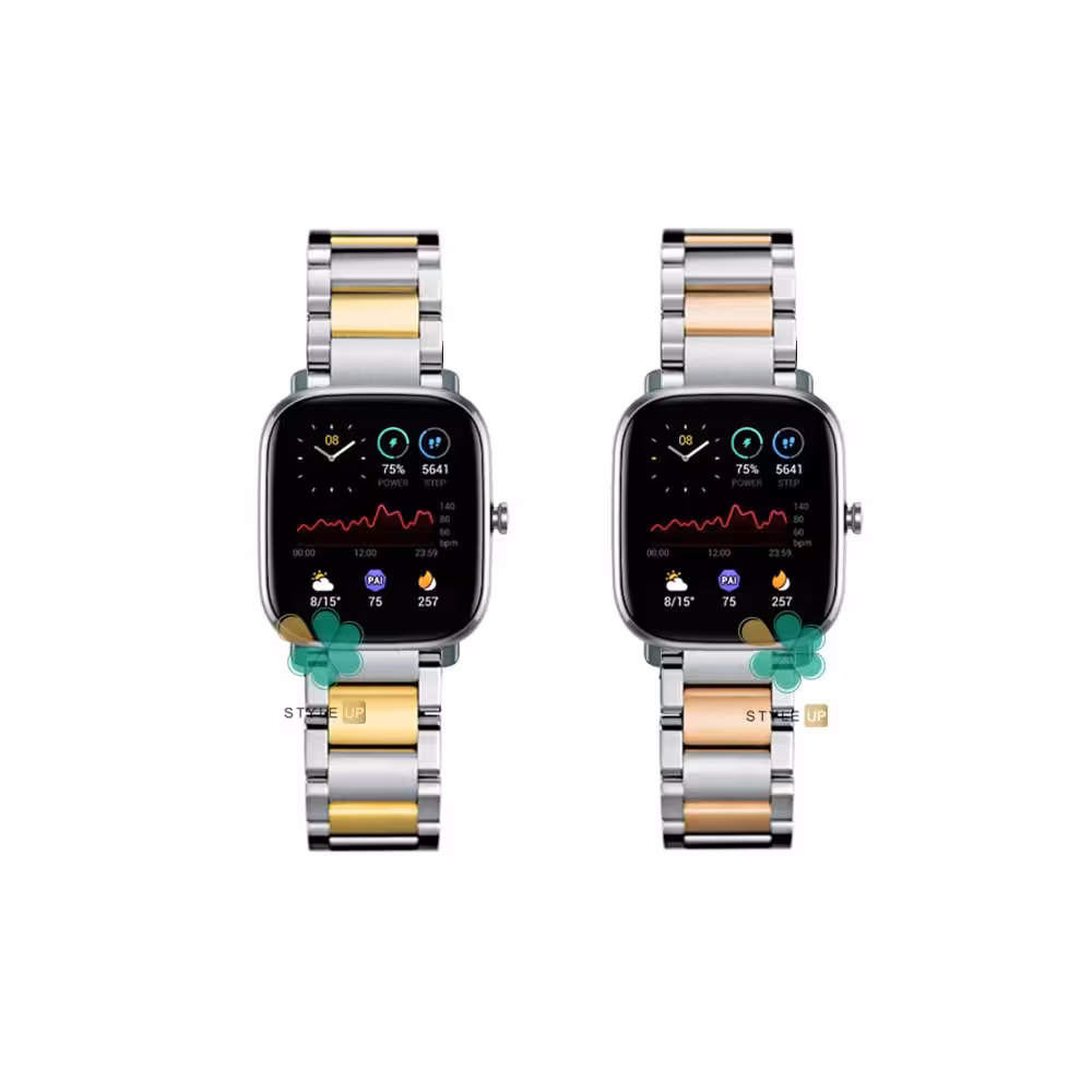 بند متال ساعت شیائومی Amazfit GTS 2 Mini مدل Hampton