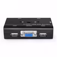 سوئیچ کی وی ام 2 پورت USB دی نت MT260KL