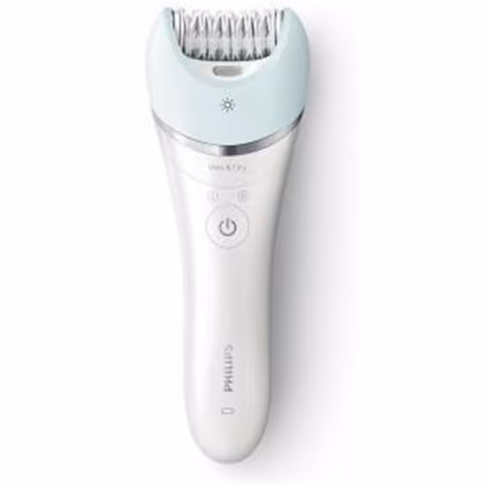 اپیلاتور فیلیپس سفید آبی مدل BRE610/12