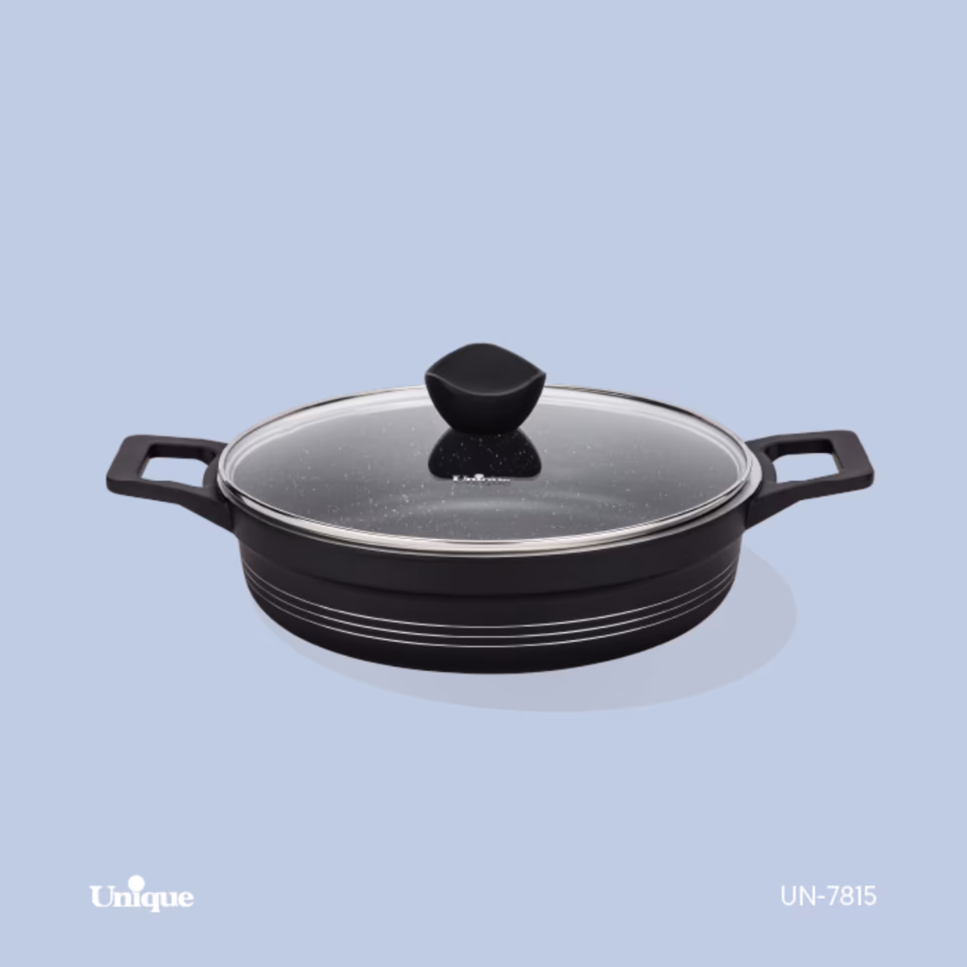 تابه دودسته چدن گرانیت سایز 28 یونیک کد 7815