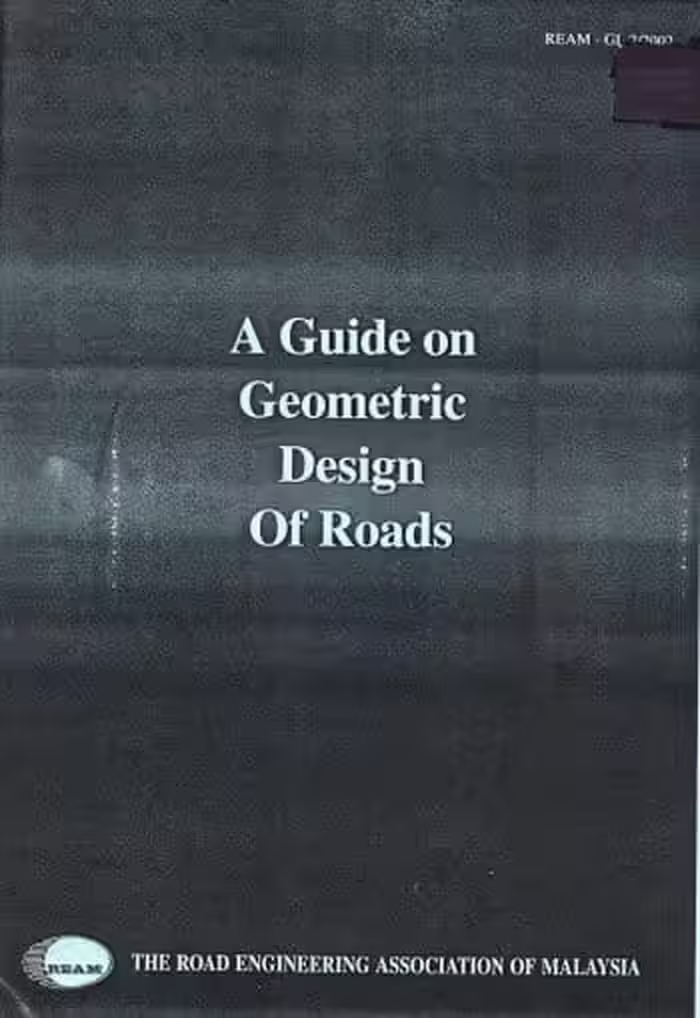 󾕇 دانلود کتاب REAM, Guidelines On Geometric Design of Roads, 2000 - دانلود کتاب های دانشگاهی