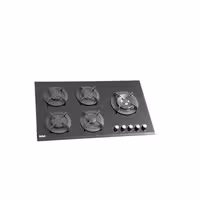 اجاق گاز صفحه ای بیشل مدل BL-BG-531 پنج شعله شیشه ای