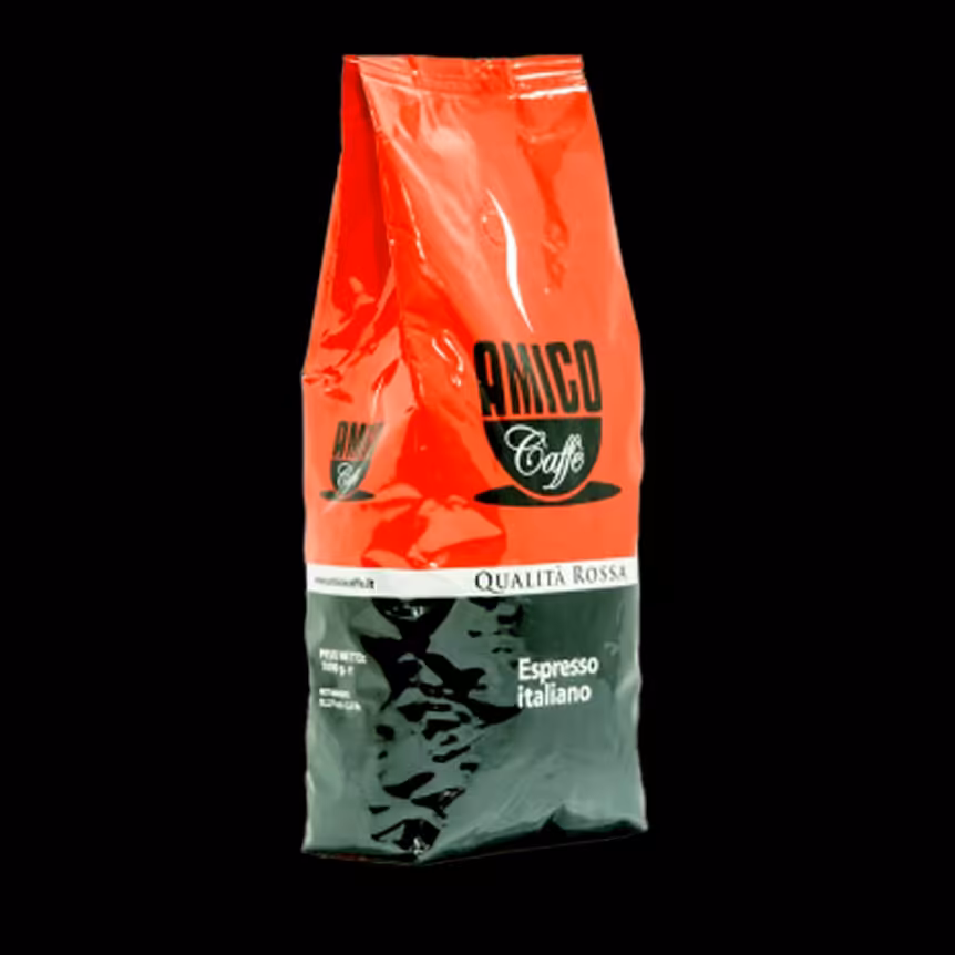 قهوه آمیکو قرمز (با ضمانت اصل بودن) وزن 1000گرم با ترکیب 30عربیکا و 70 ربوستا