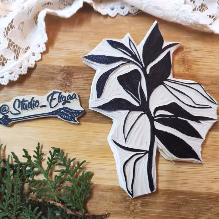 مهر دستساز برگ مثبت و منفی