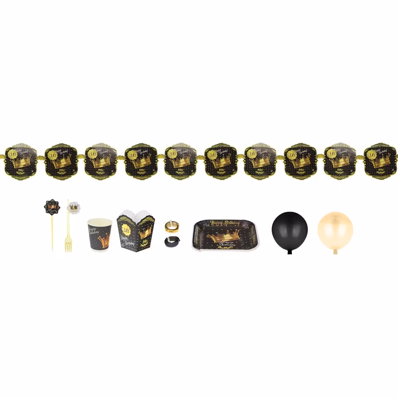 مجموعه 77 عددی تم تولد طرح تاج کد 01