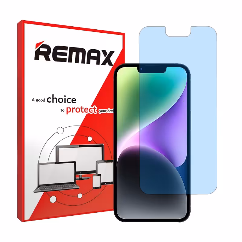 گلس اپل iPhone 14 مدل هیدروژلی آنتی بلو برند ریمکس کد S