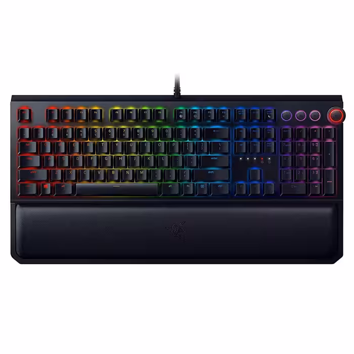 قیمت و خرید کیبورد گیمینگ باسیم ریزر مدل BlackWidow Elite Green Switch | یاس ارتباط