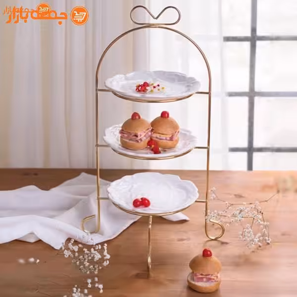 شیرینی خوری سه طبقه پاپیون