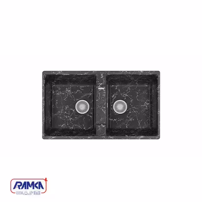 سینک گرانیتی فونیکس کد 130 مشکی مرمر