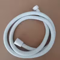 شیلنگ دوش سفید قطعات برنجی