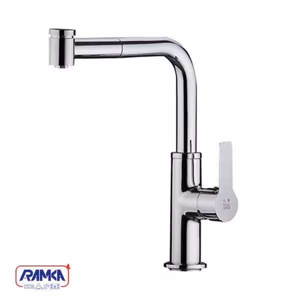 شیر آشپزخانه شاوری kwc مدل ریتا کروم