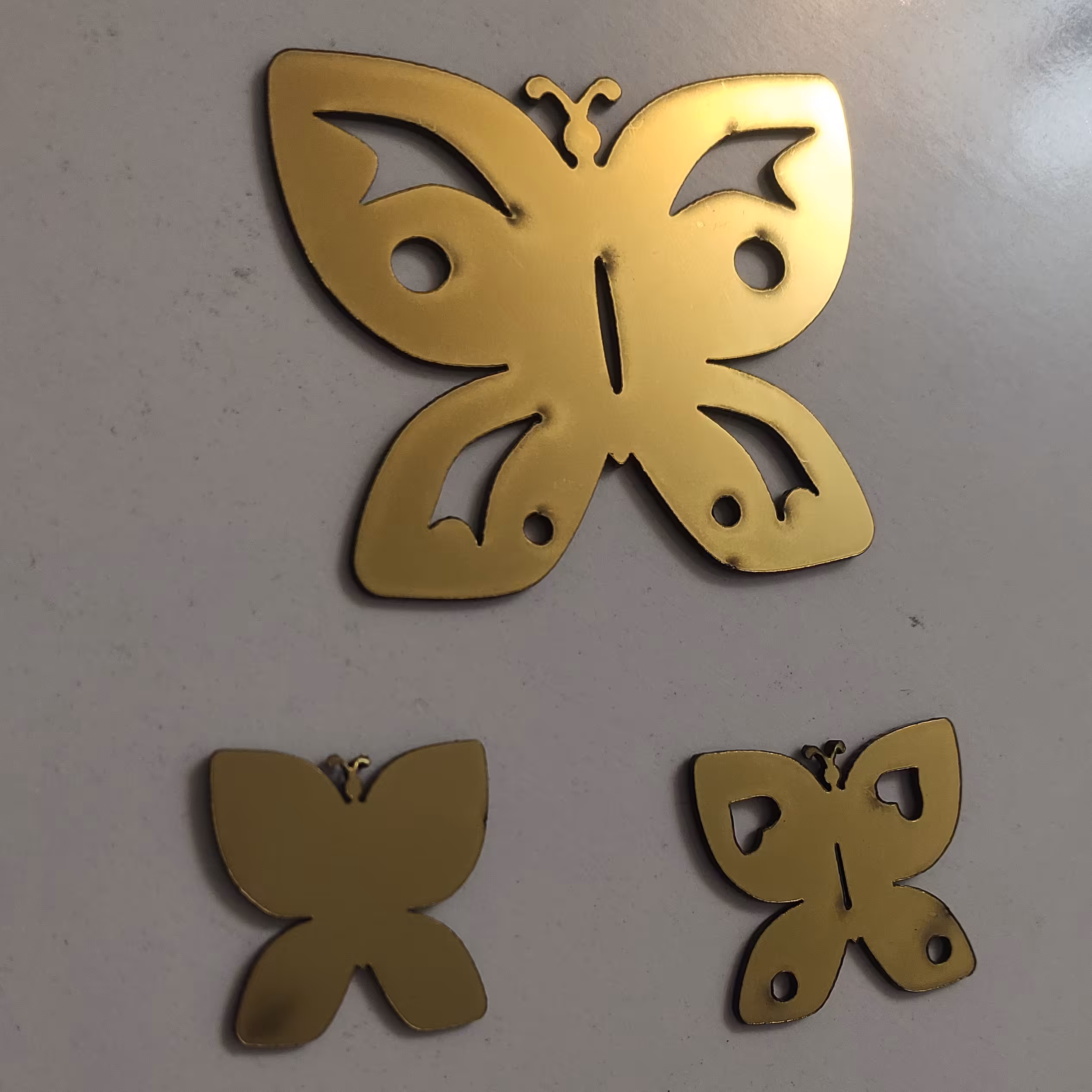 تاپر  پروانه مولتی استایل درجه یک پک 100 تایی تزیین کیک