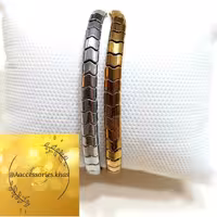 زیورآلات بدلیجات اکسسوری ست  دستبند زن و شوهری جنس حدید دست ساز