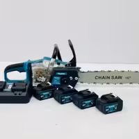 اره زنجیری شارژی 40 سانت 88 ولت ماکیتا همراه با 4 باتری