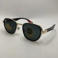 عینک آفتابی ریبن مشکی طلایی RB3674