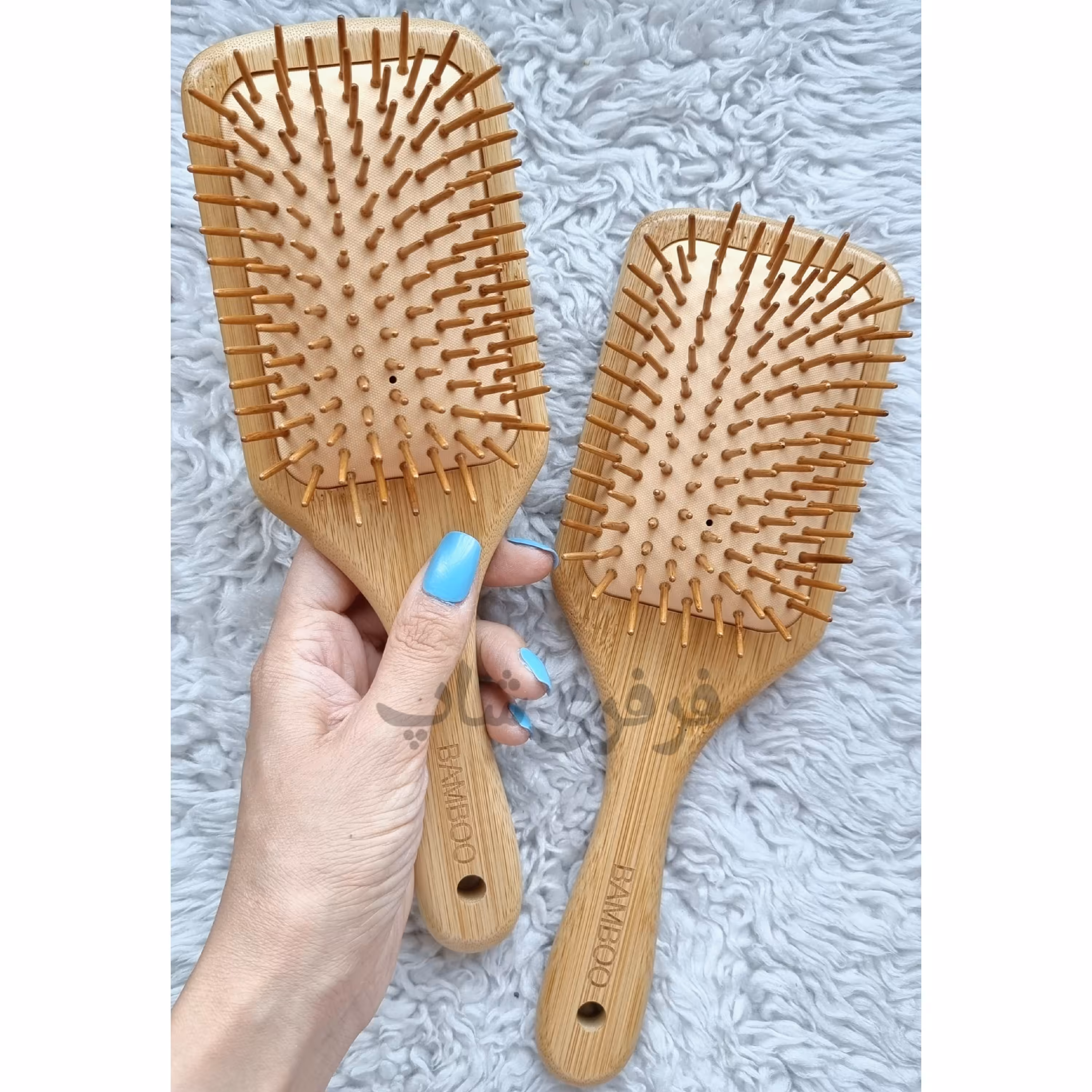 برس چوبی ضد موخوره چوب بامبو اصل (کُره ای)