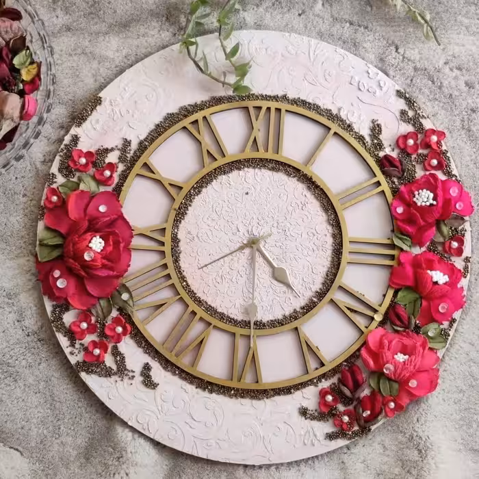 ساعت دیواری جدید لوکس دستساز موتور روانگرد با ضمانت قیمت برای قطر 50